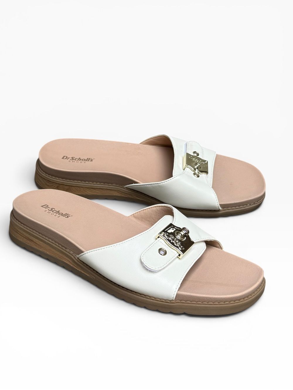 Dr. Scholl's Icon Now Wedge Slide Sandals size 11 WIDE